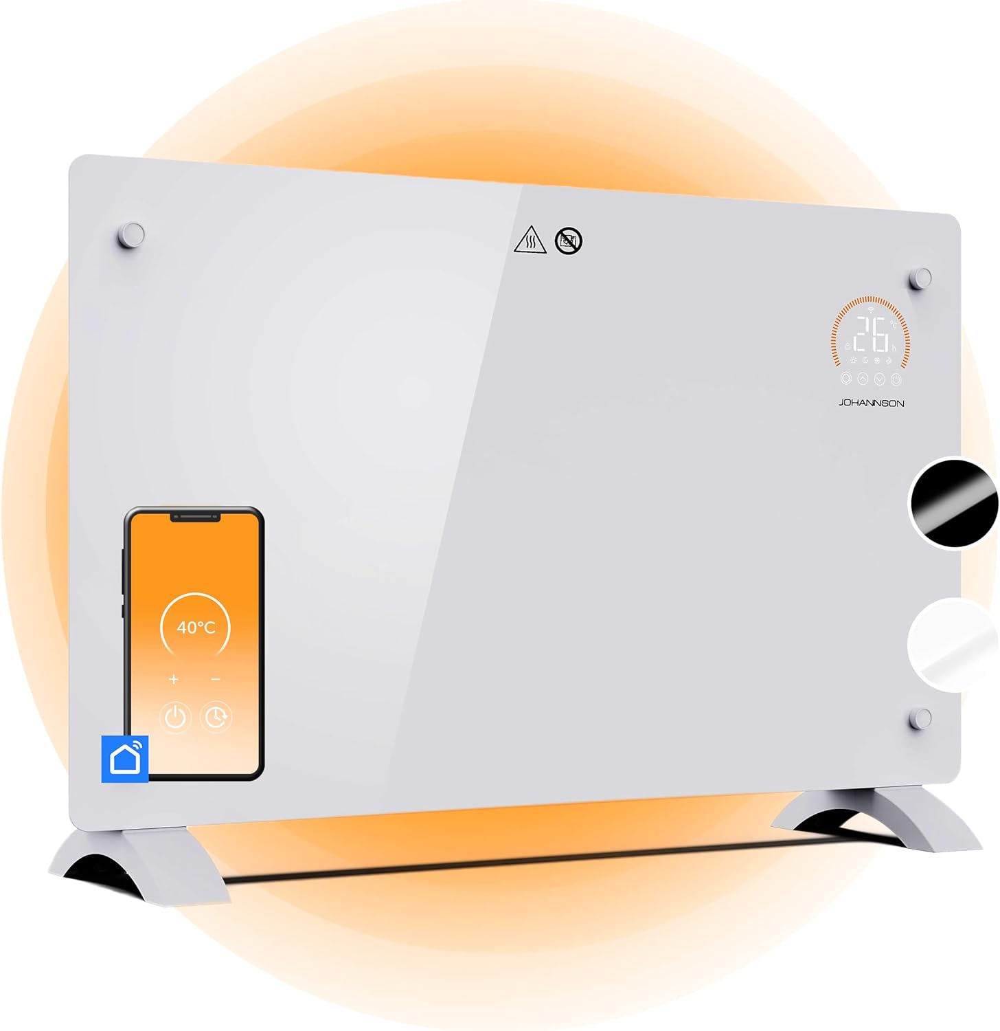 Radiateur thermostatique électrique Aurora radiateur électrique intérieur radiateur électrique mobile