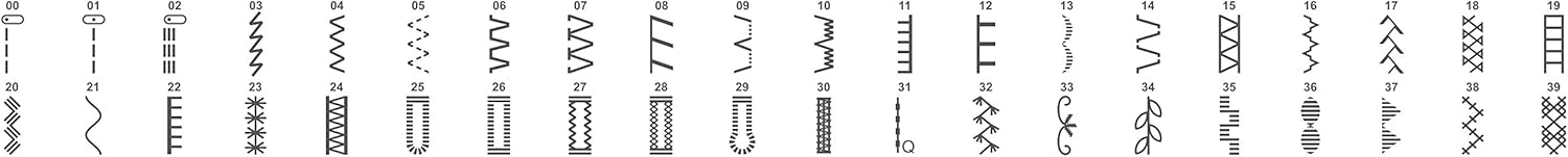 Brother CX70PES (nieuw model) - Elektronische naaimachine met 70 steken + tafel en tas inbegrepen, wit 