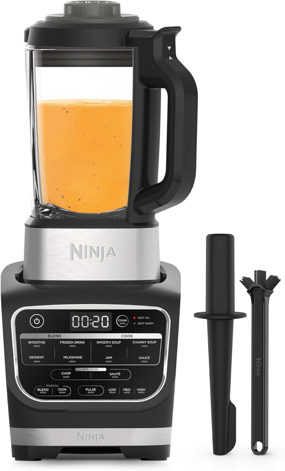 Mélangeur et soupe Ninja Foodi, 10 programmes Auto-iQ, gobelet de 1,7 L, mélangeur chaud et froid