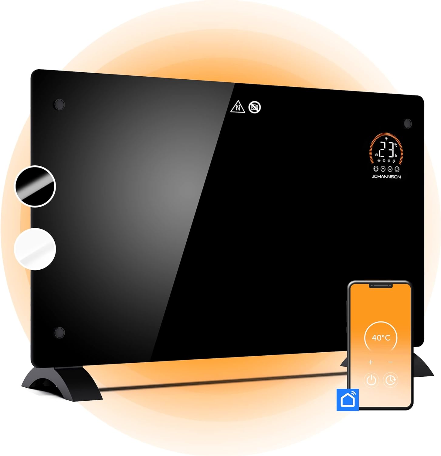 Radiateur thermostatique électrique Aurora radiateur électrique intérieur radiateur électrique mobile