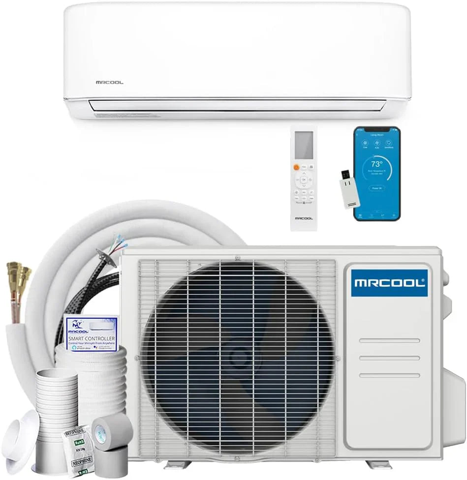 Climatiseur et thermopompe mini-split sans conduit MRCOOL 24 000 BTU 230 V, série Easy Pro - Unité de climatisation murale