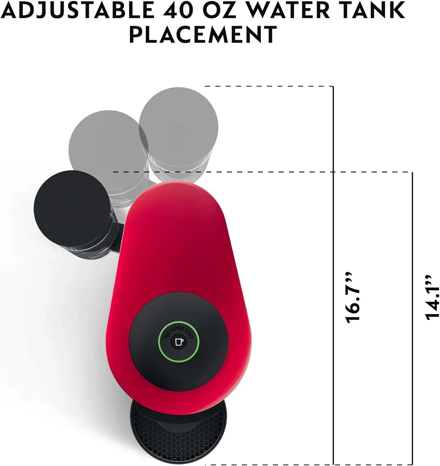 Machine à café et expresso Nespresso Vertuo Plus de De'Longhi
