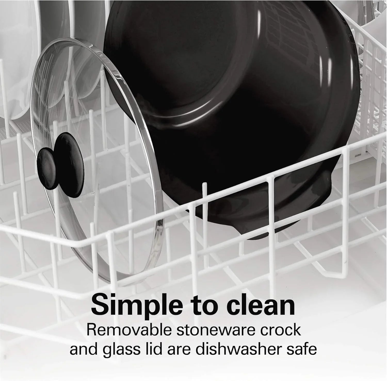 Mijoteuse extra large de 10 litres, portable et pratique, avec couvercle verrouillable