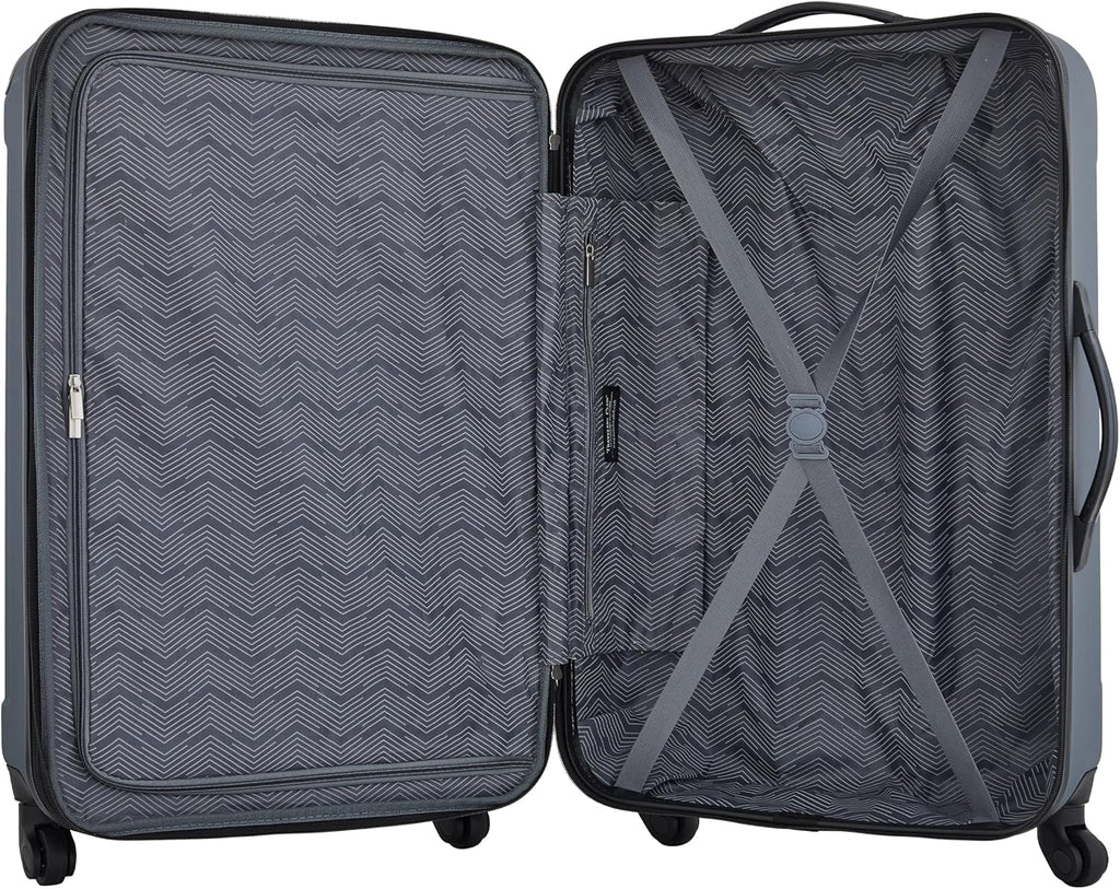 Valises de voyage rigides, lilas, lot de 4