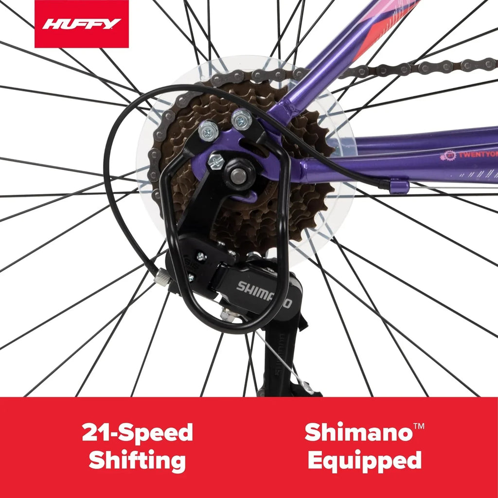 VTT semi-rigide Huffy Stone Mountain, pour garçons/filles/hommes/femmes, tailles 20"/24"/26"