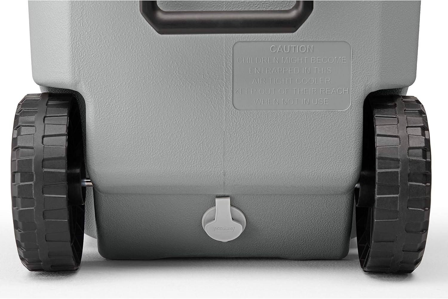 Glacière portable isotherme à roulettes Coleman, glacière rigide d'extérieur étanche, conserve la glace jusqu'à 5 jours, 100 litres