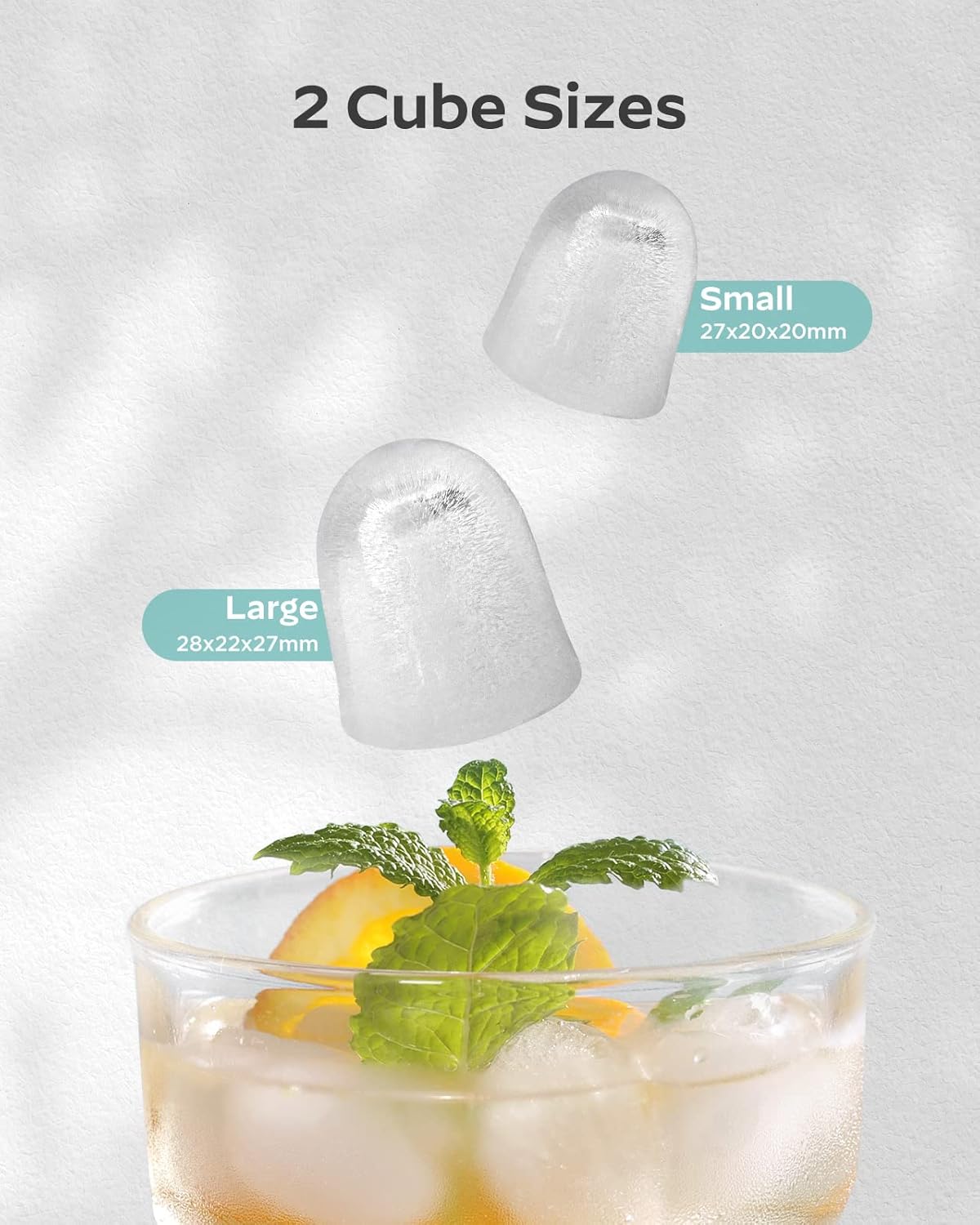 Machine à glace à mâcher Silonn avec fonction autonettoyante