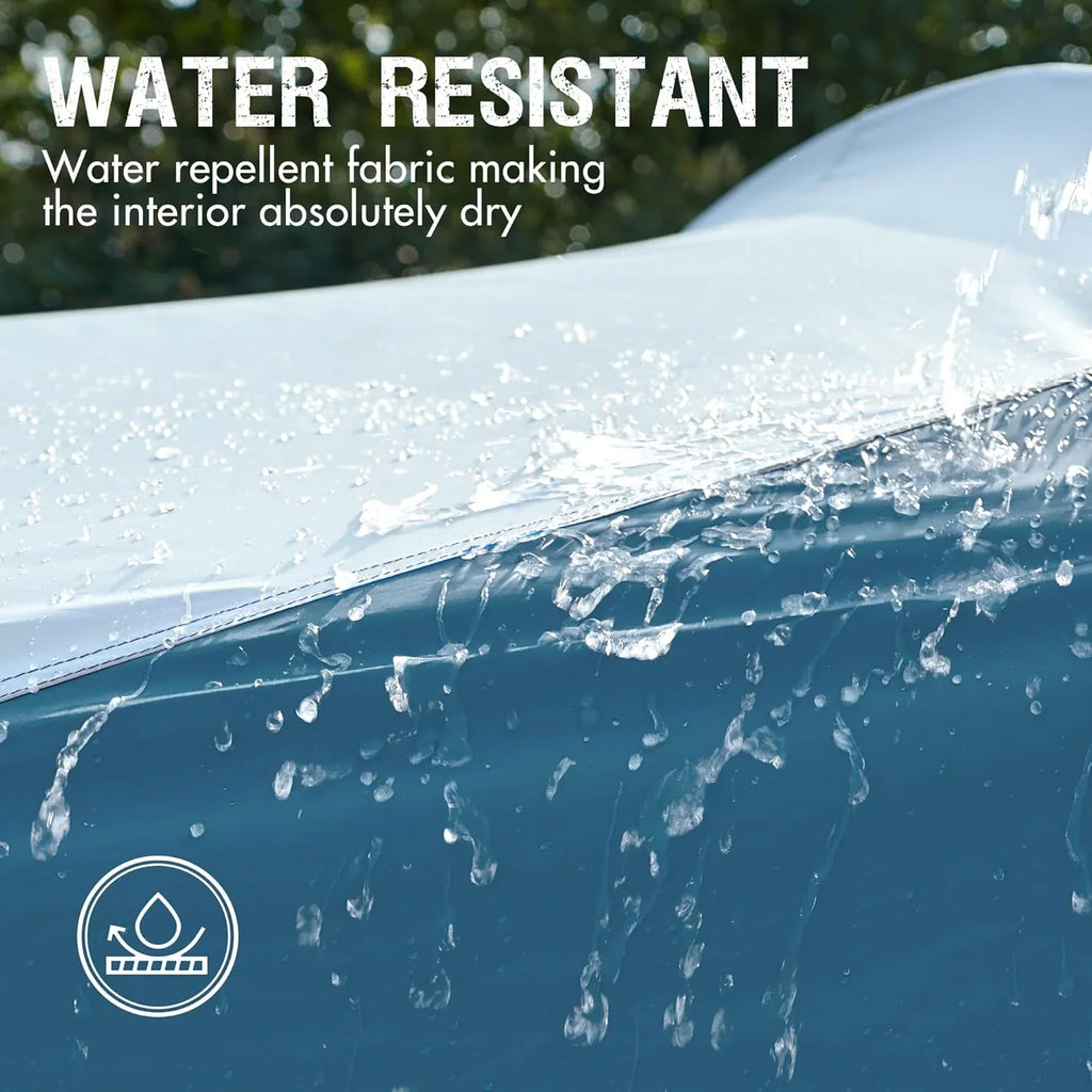 Tente de camping familiale PORTAL 6/8/10 personnes avec moustiquaire, grande tente tunnel étanche