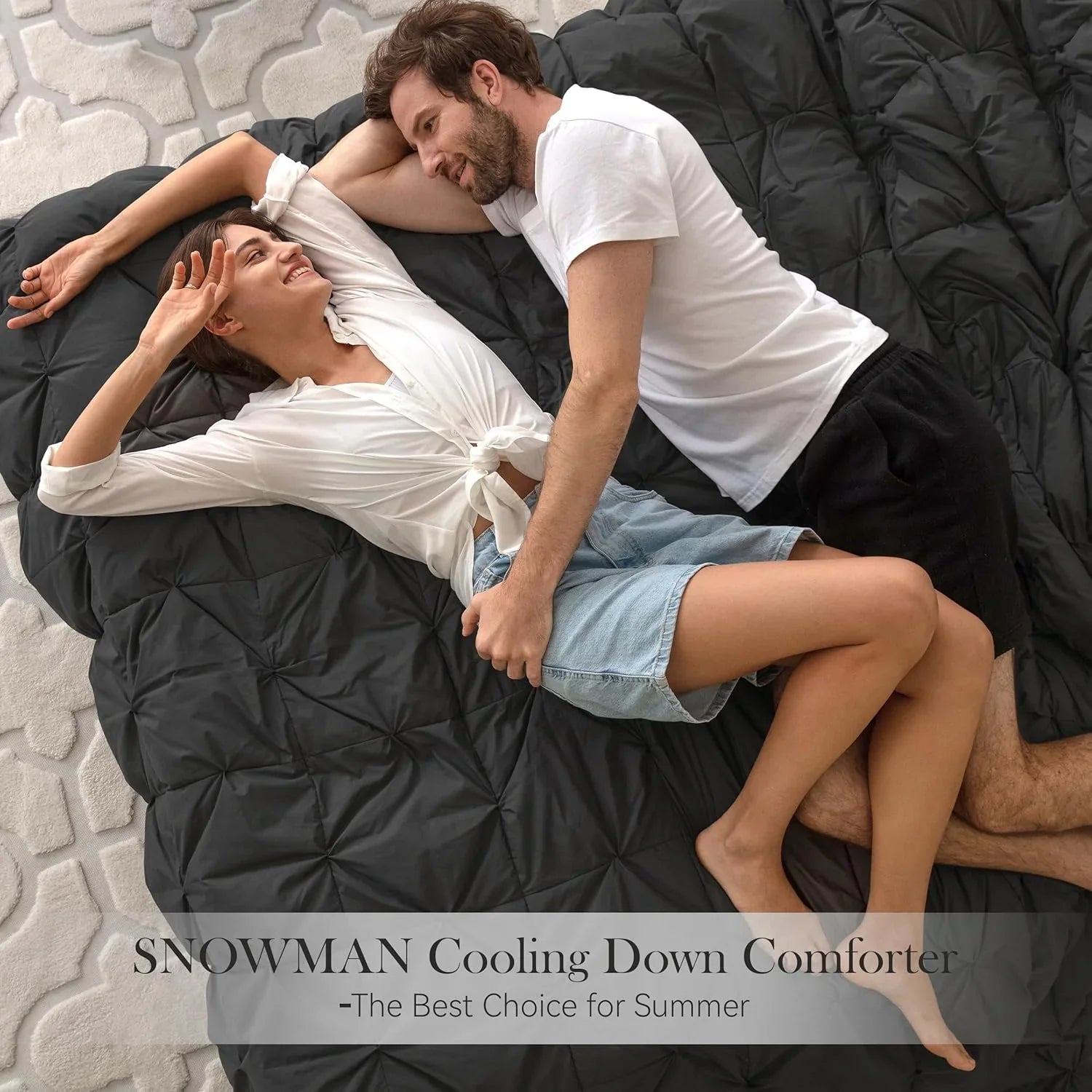 Couette en duvet de qualité supérieure avec design à cloisons 3D