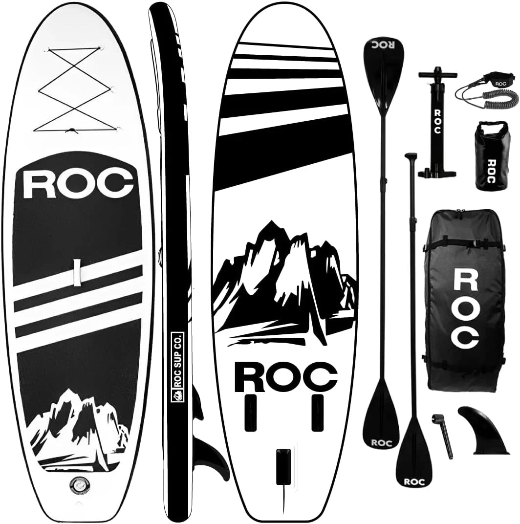 Planche de stand-up paddle gonflable ROC, accessoires de planche SUP paddle de haute qualité