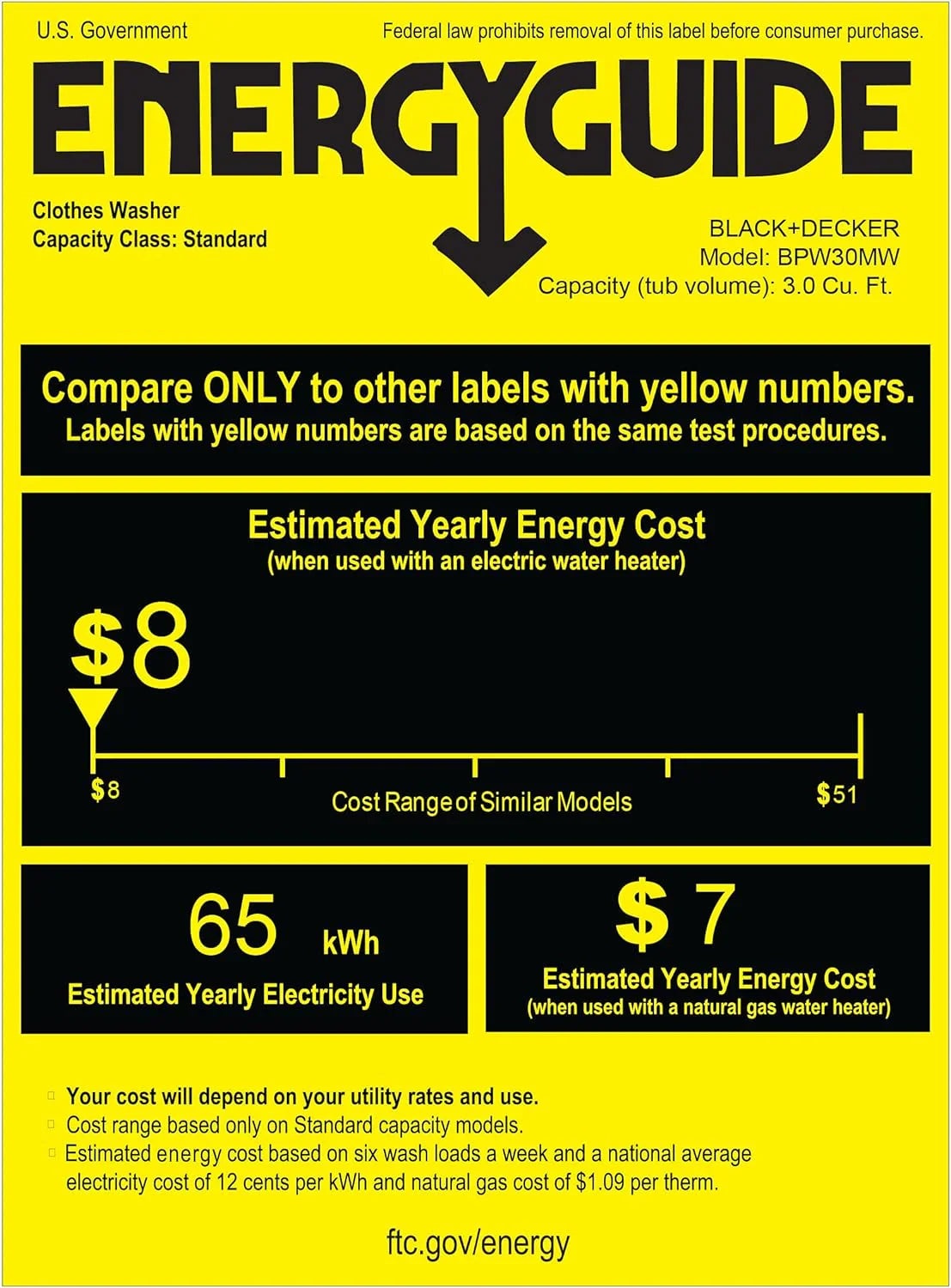 Machine à laver portable d'une capacité de 6,6 lb pour maisons et appartements, 5 cycles de lavage