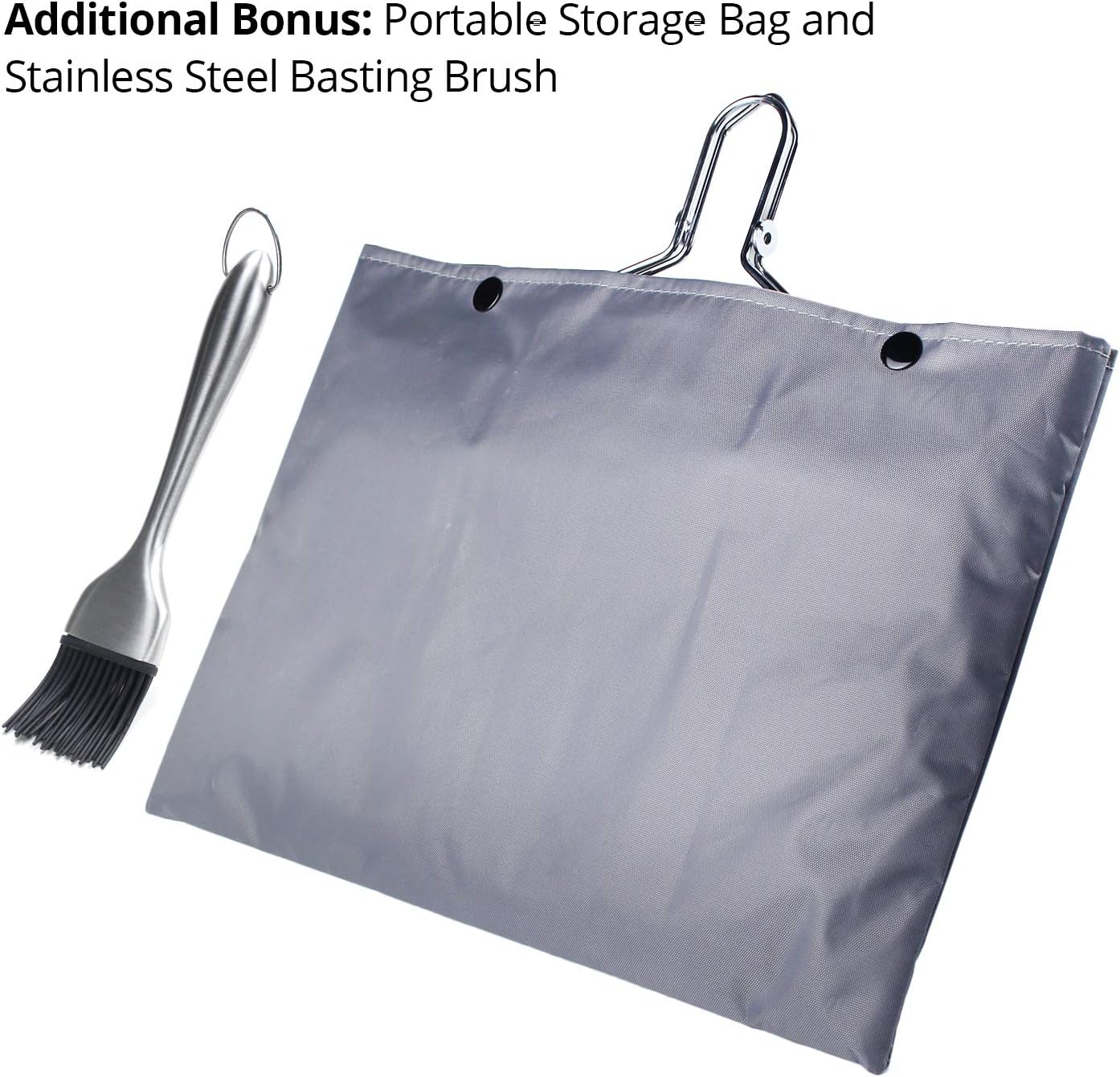 Panier à griller pliable en acier inoxydable pour la cuisson du poisson, des légumes ou des crevettes