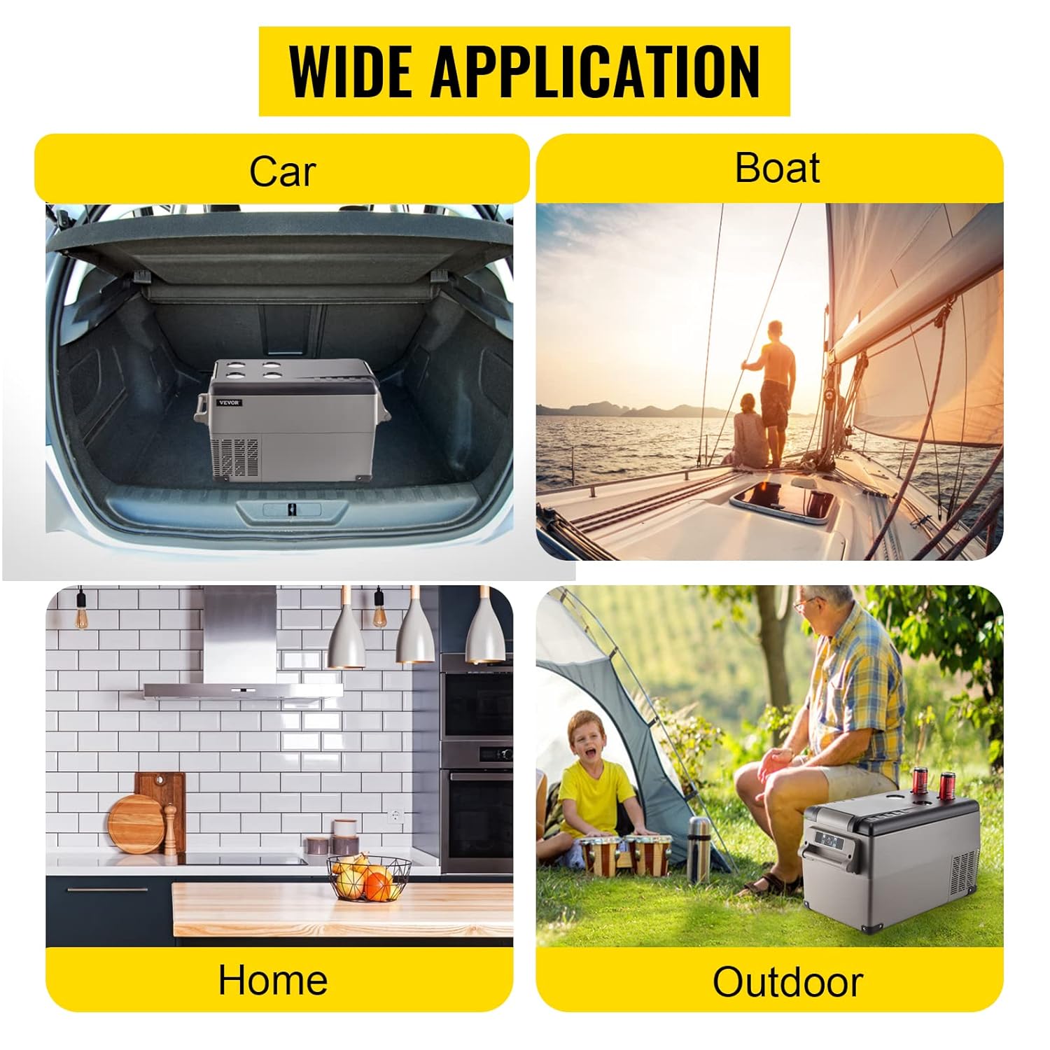 Réfrigérateur thermique portable 35L réfrigérateur de voiture réfrigérateur de voyage électrique portable pour voiture mini réfrigérateur pour voiture mini réfrigérateur pour boissons avec écran LCD