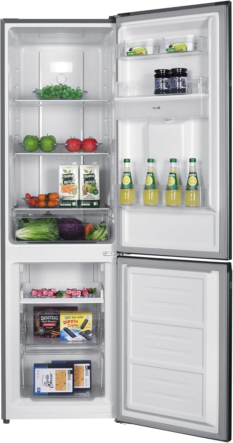 Réfrigérateur de table GEDTECH 85 L GTOP93BL avec compartiment congélateur - Classe E