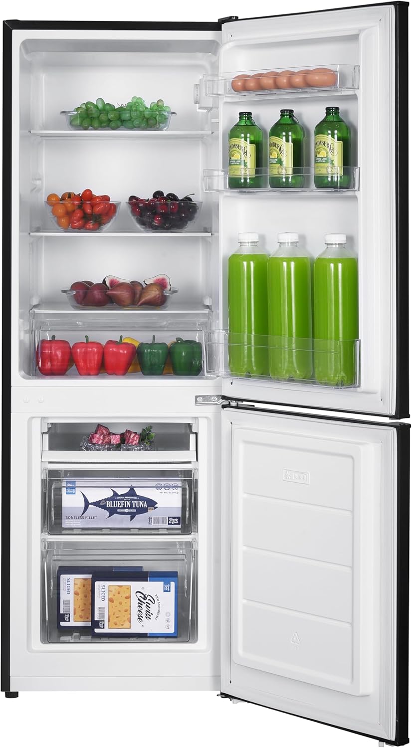 Réfrigérateur de table GEDTECH 85 L GTOP93BL avec compartiment congélateur - Classe E