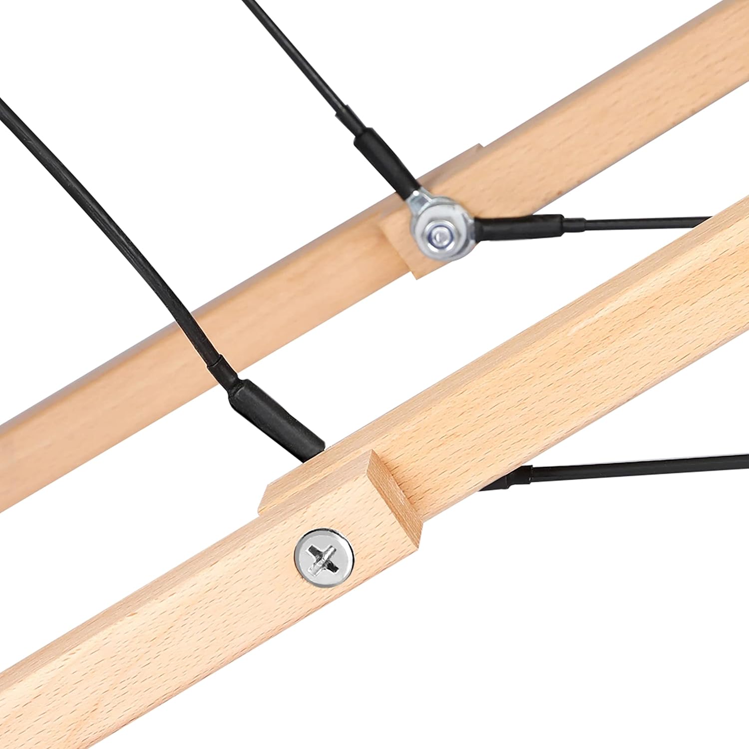 Yaheetech opklapbare massagetafel 70 cm, professioneel massagebed in 2 delen, massief houten tafelbank, cosmetische therapie, zwart 