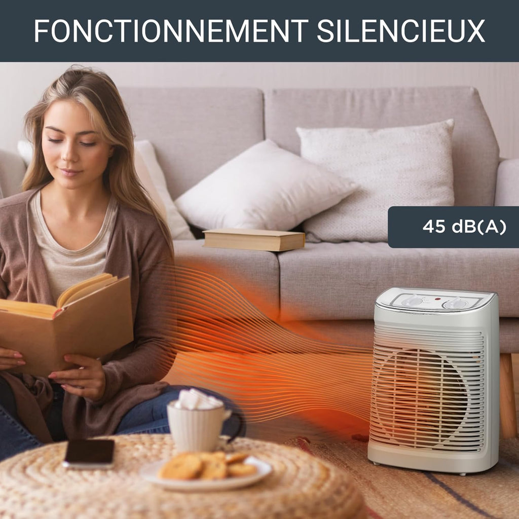 Rowenta Intense Comfort Aqua Chauffage de salle de bain Chauffage instantané Mode économique Silencieux