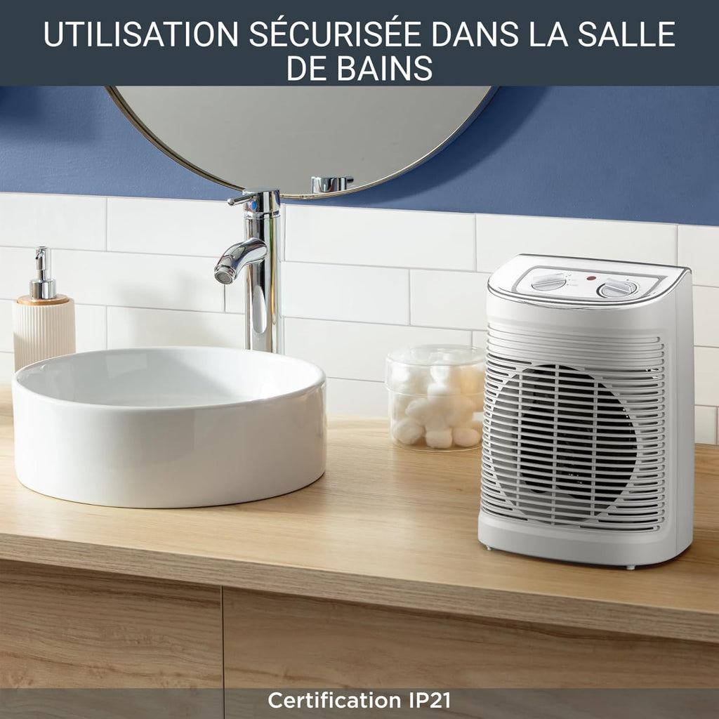Rowenta Intense Comfort Aqua Chauffage de salle de bain Chauffage instantané Mode économique Silencieux