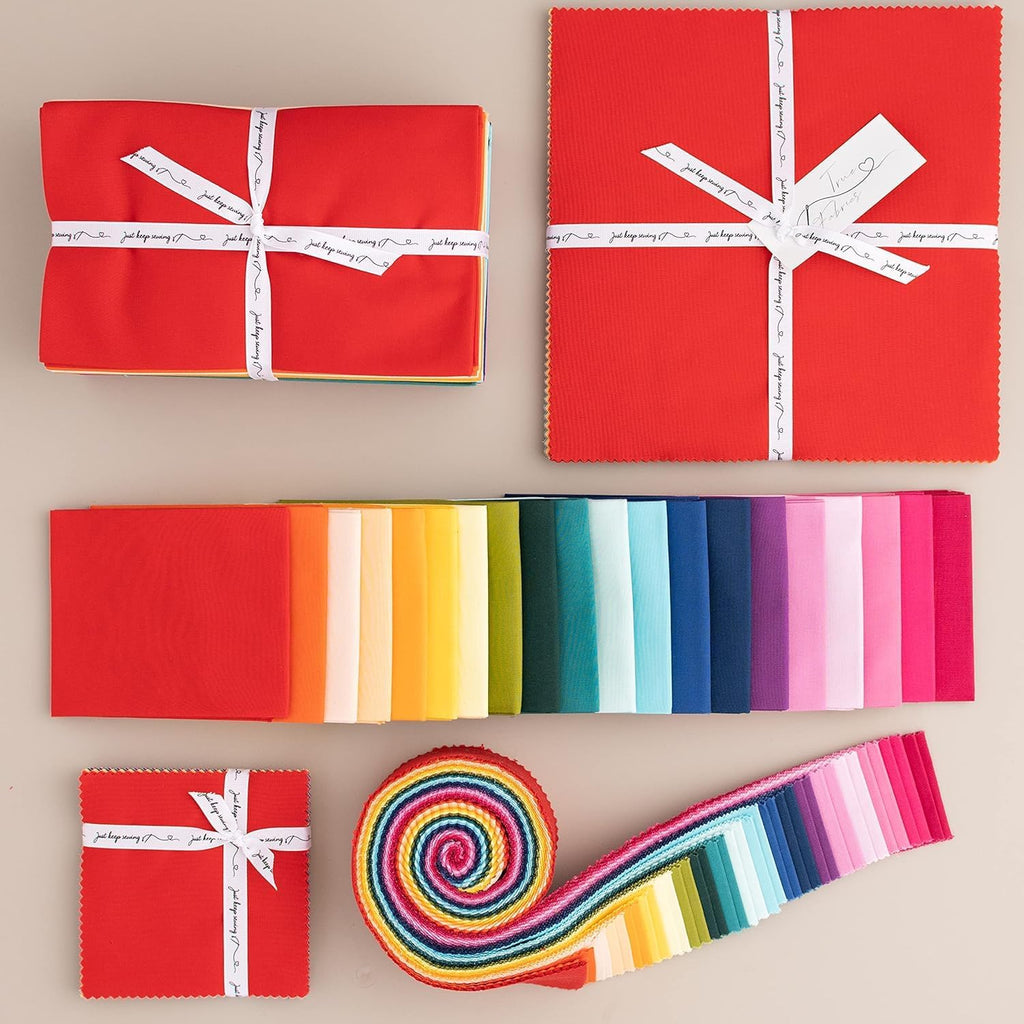 True Fabrics Tissu prédécoupé pour gâteau en couches carrés de 25,4 cm