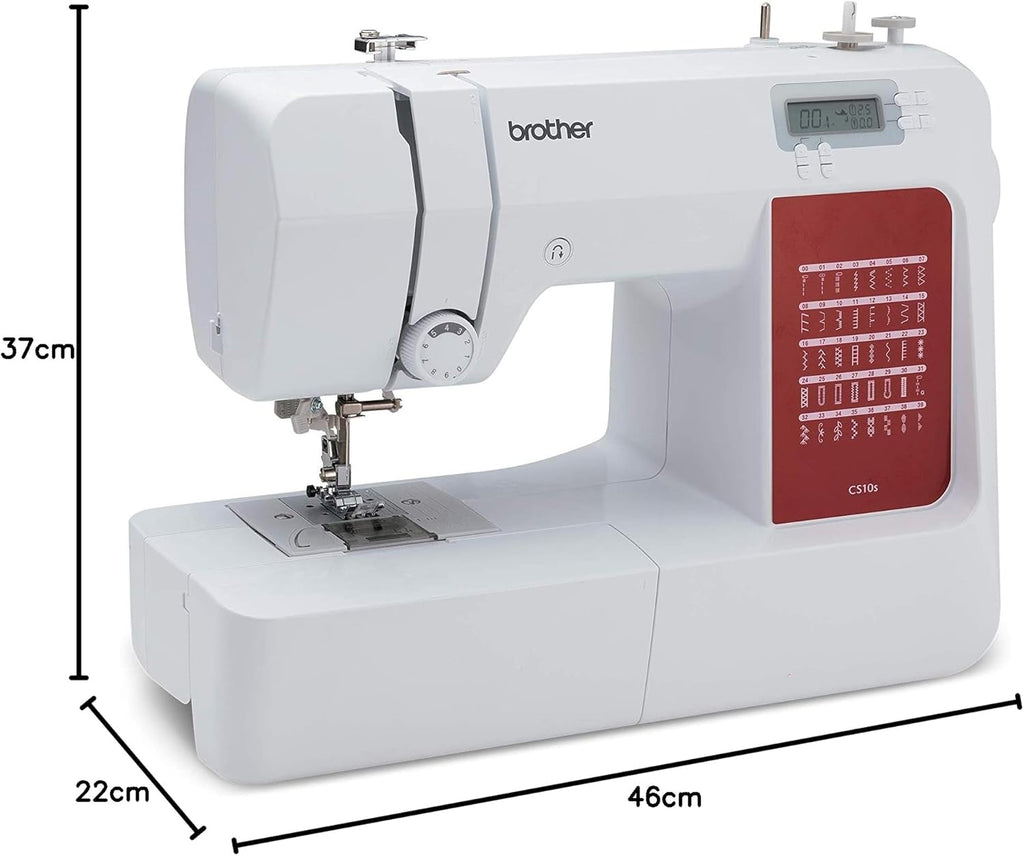 Brother CX70PES (nieuw model) - Elektronische naaimachine met 70 steken, wit 