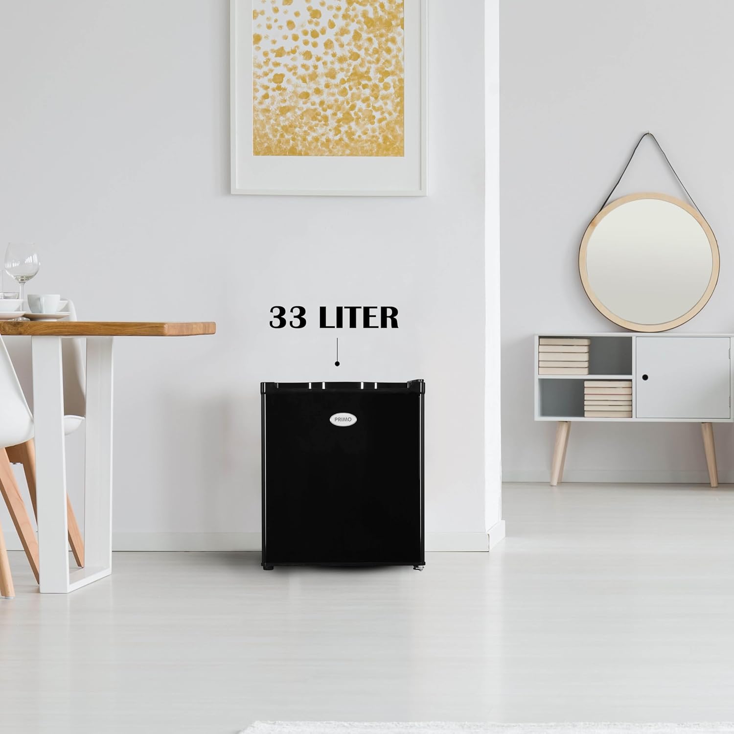 Mini-congélateur PRIMO PR117DV - Petit congélateur - Indépendant - 33 L - E