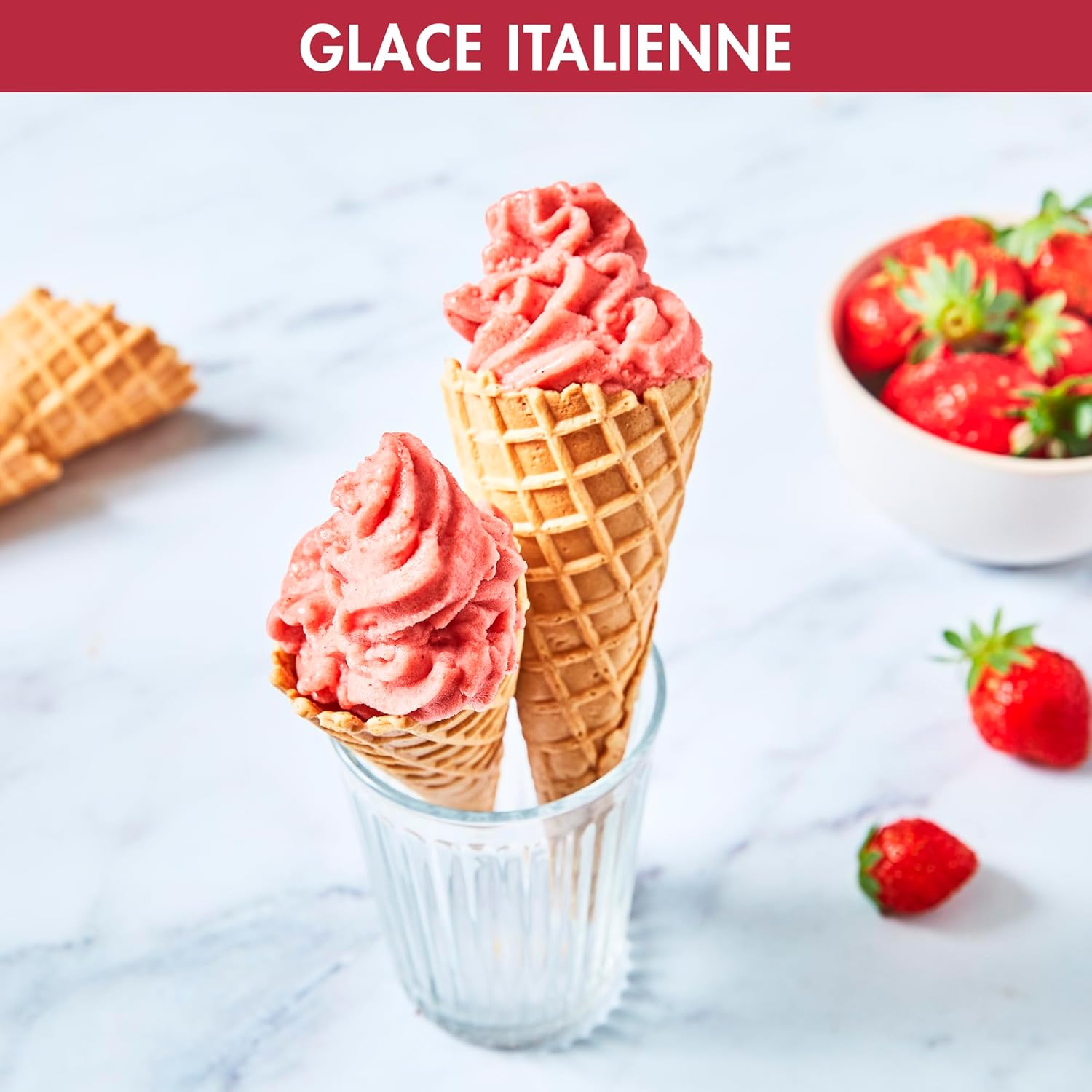 Sorbetière MAGIMIX 11680 Gelato Expert, Machine à glaçons professionnelle, Turbine à glace, Machine à glaçons italienne, Glace artisanale, Granit