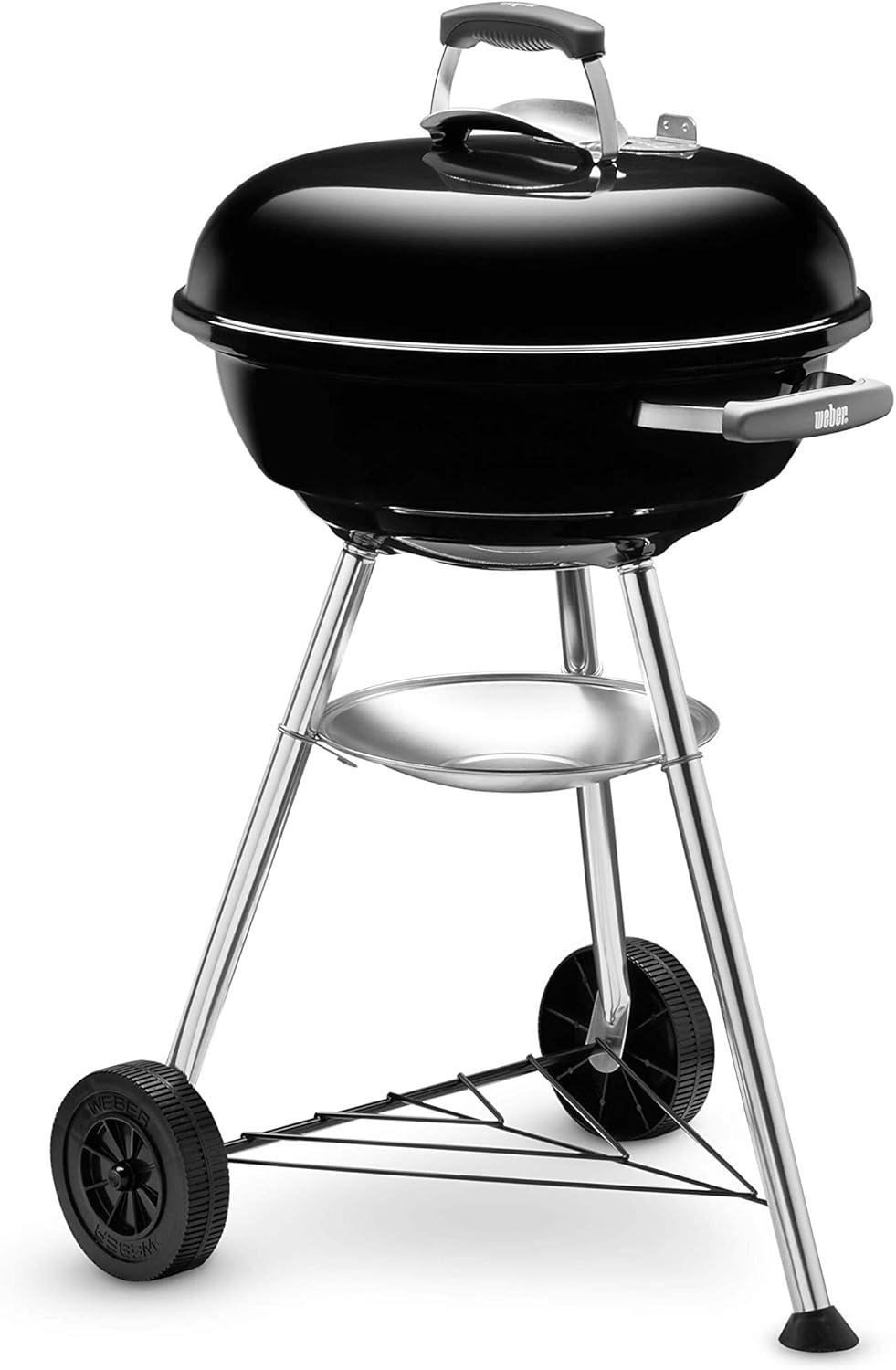 Barbecue au charbon de bois Weber Compact Kettle/avec trépied et roues