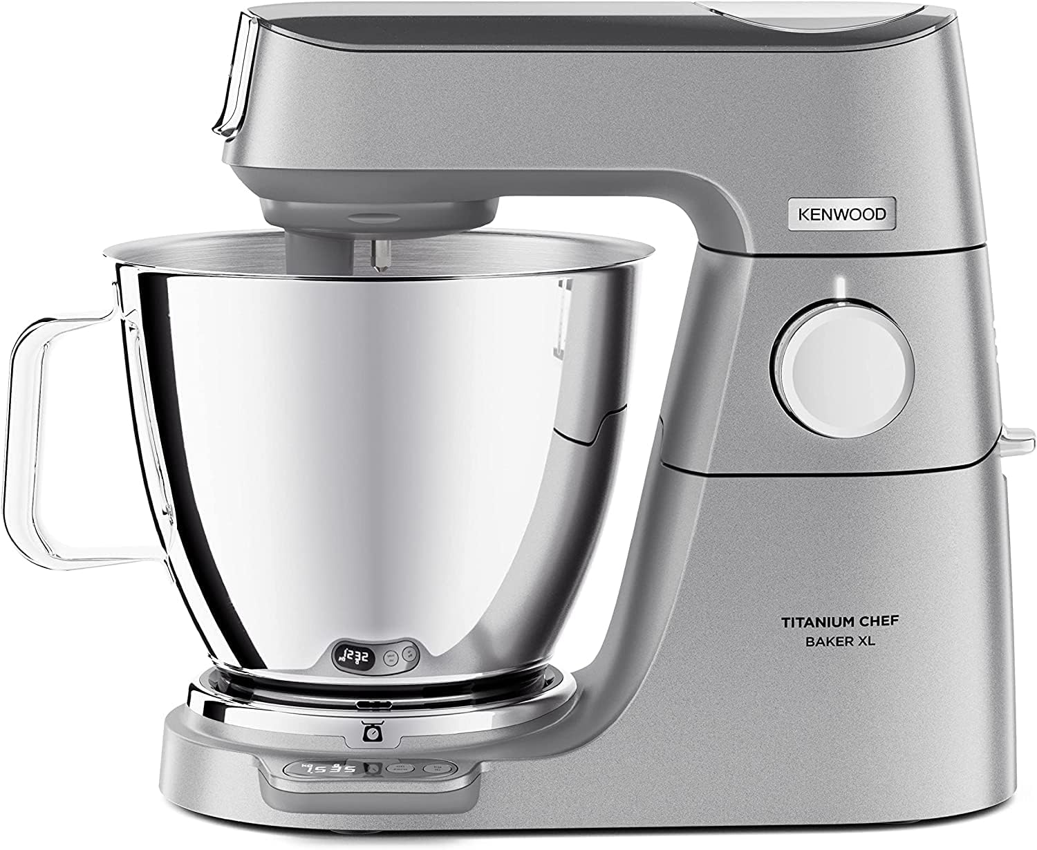 Kenwood Titanium Chef Baker KVC85.004SI Robot à pâtisserie comprenant un ensemble de 3 pâtisseries