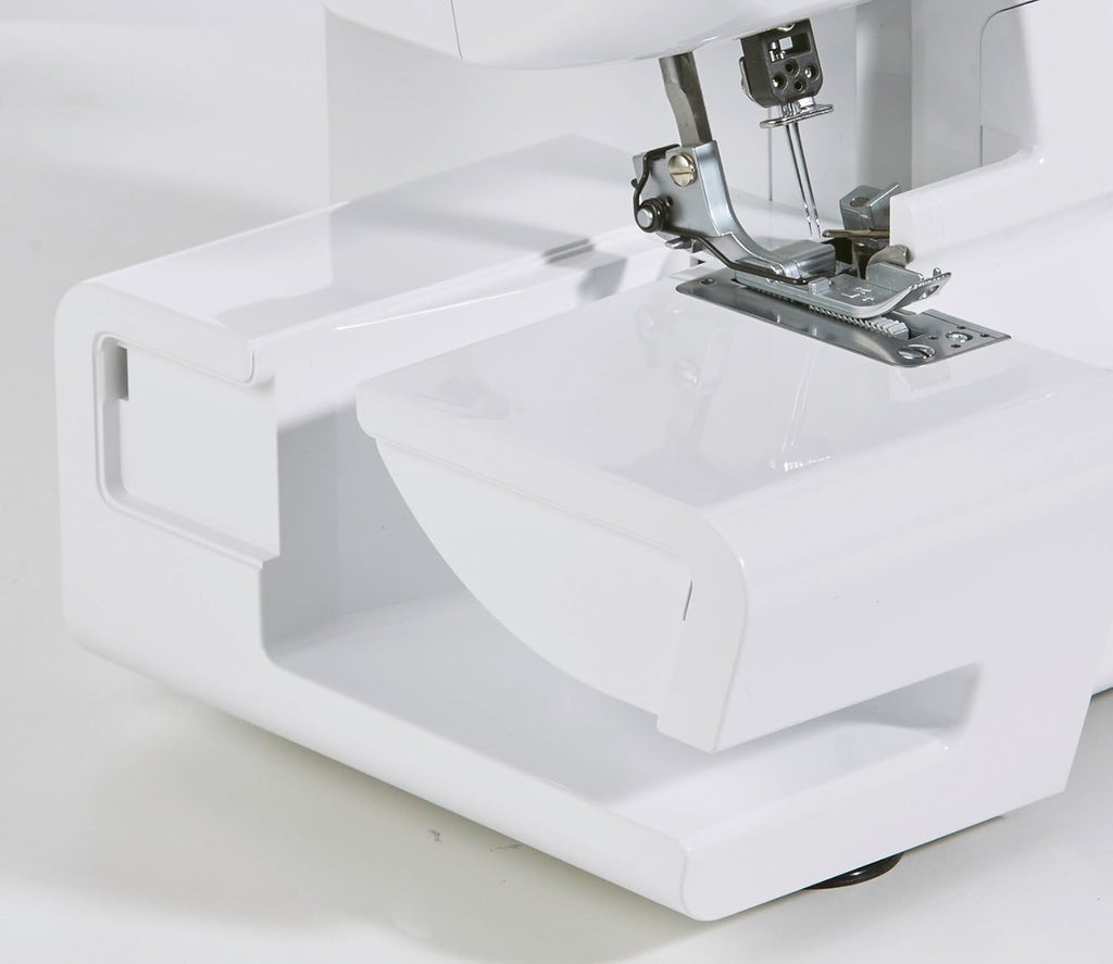 BROTHER M343D Overlockmachine, roestvrij staal, wit, 34 x 32 x 33 cm 