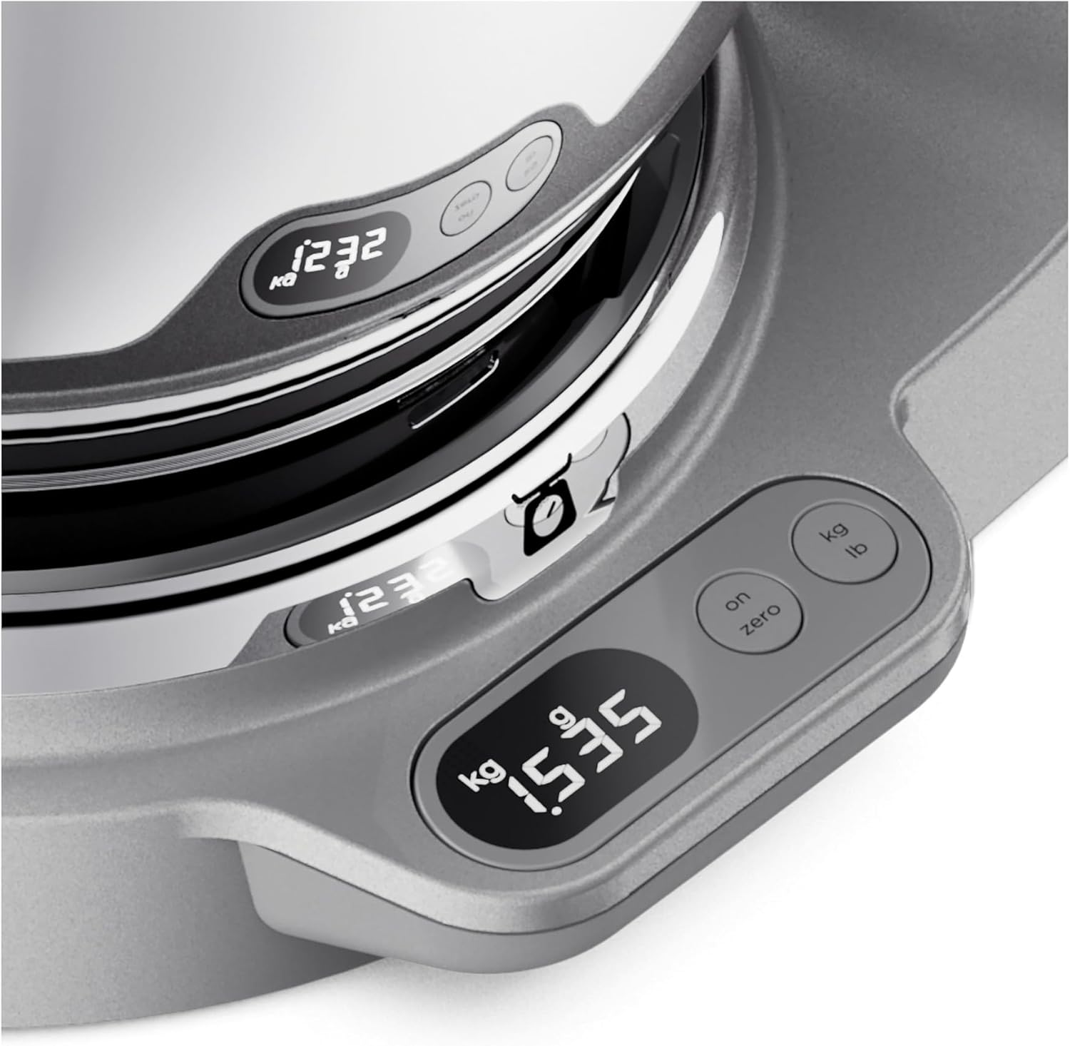 Kenwood Titanium Chef Baker KVC85.004SI Robot à pâtisserie comprenant un ensemble de 3 pâtisseries