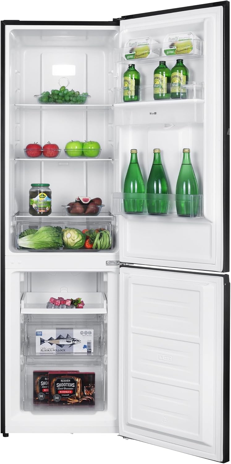 Réfrigérateur de table GEDTECH 85 L GTOP93BL avec compartiment congélateur - Classe E