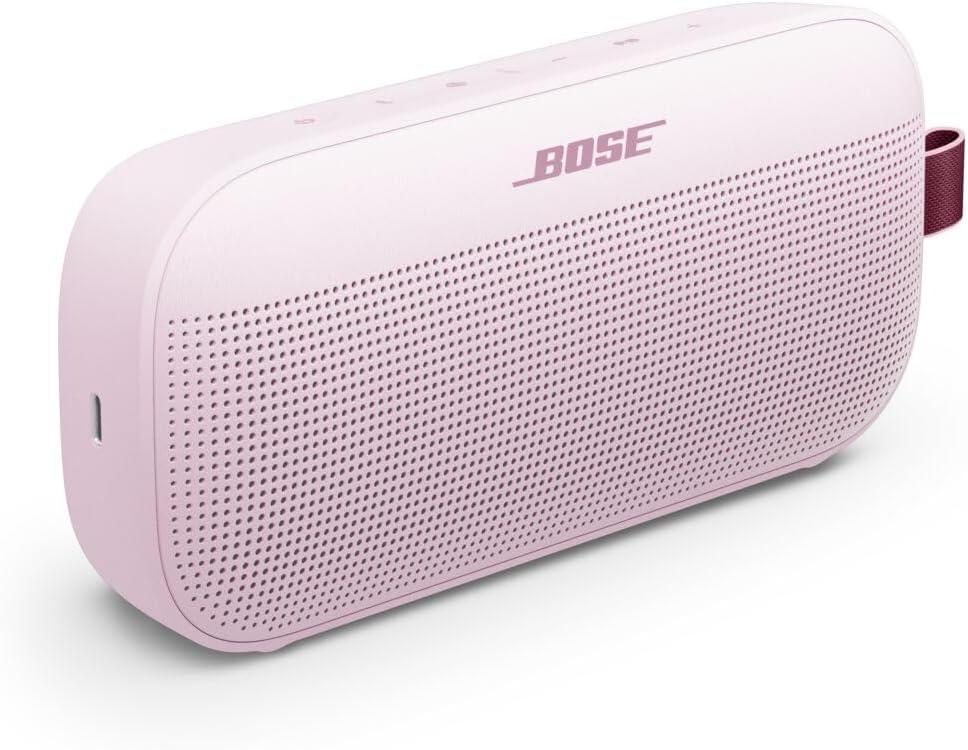 Enceinte Bluetooth portable Bose SoundLink Flex (2e génération), enceinte d'extérieur portable avec audio Hi-Fi, jusqu'à 12 heures d'autonomie, étanche à l'eau et à la poussière