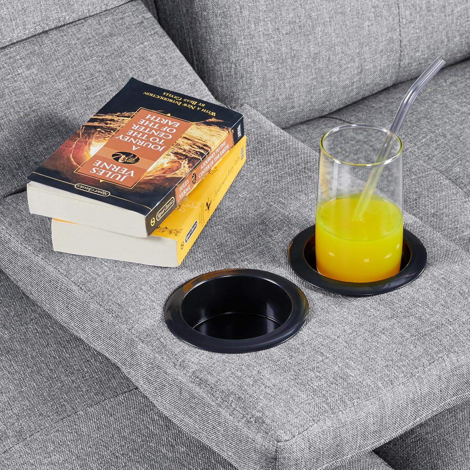 Canapé-lit convertible moderne en similicuir pour la maison, inclinable, double, pliable, pour invités