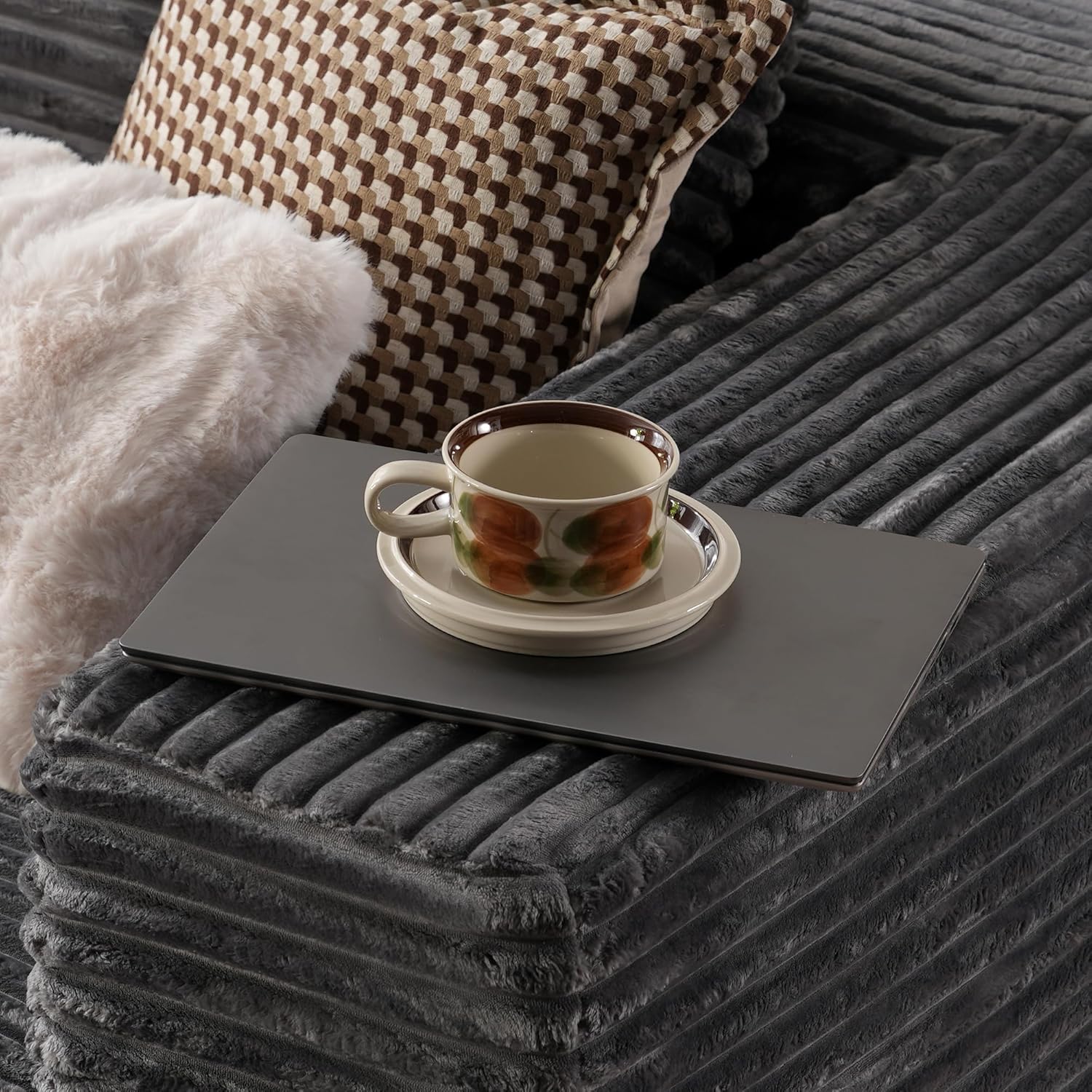 Canapé Ovios 104" Cloud Section Fauteuil en L, canapé modulaire moderne