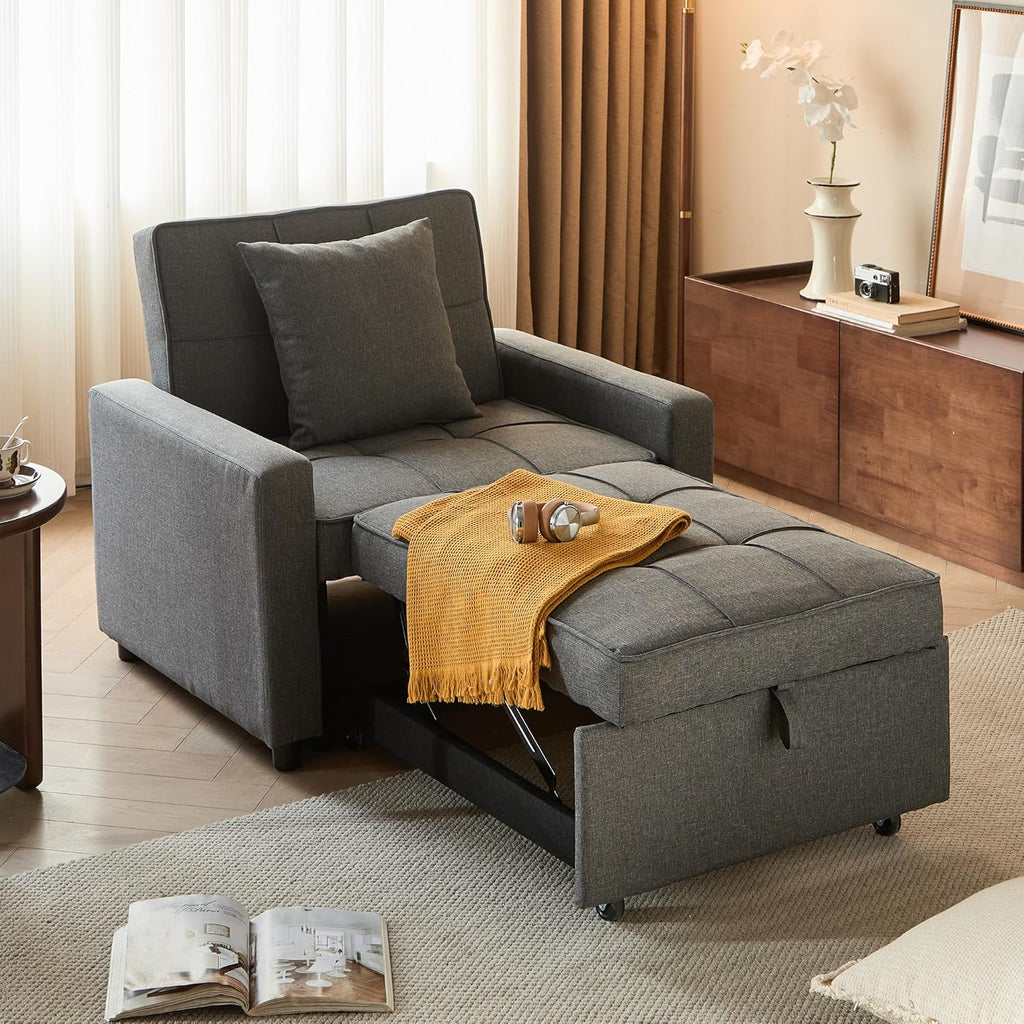 Canapé-lit convertible avec lit gigogne