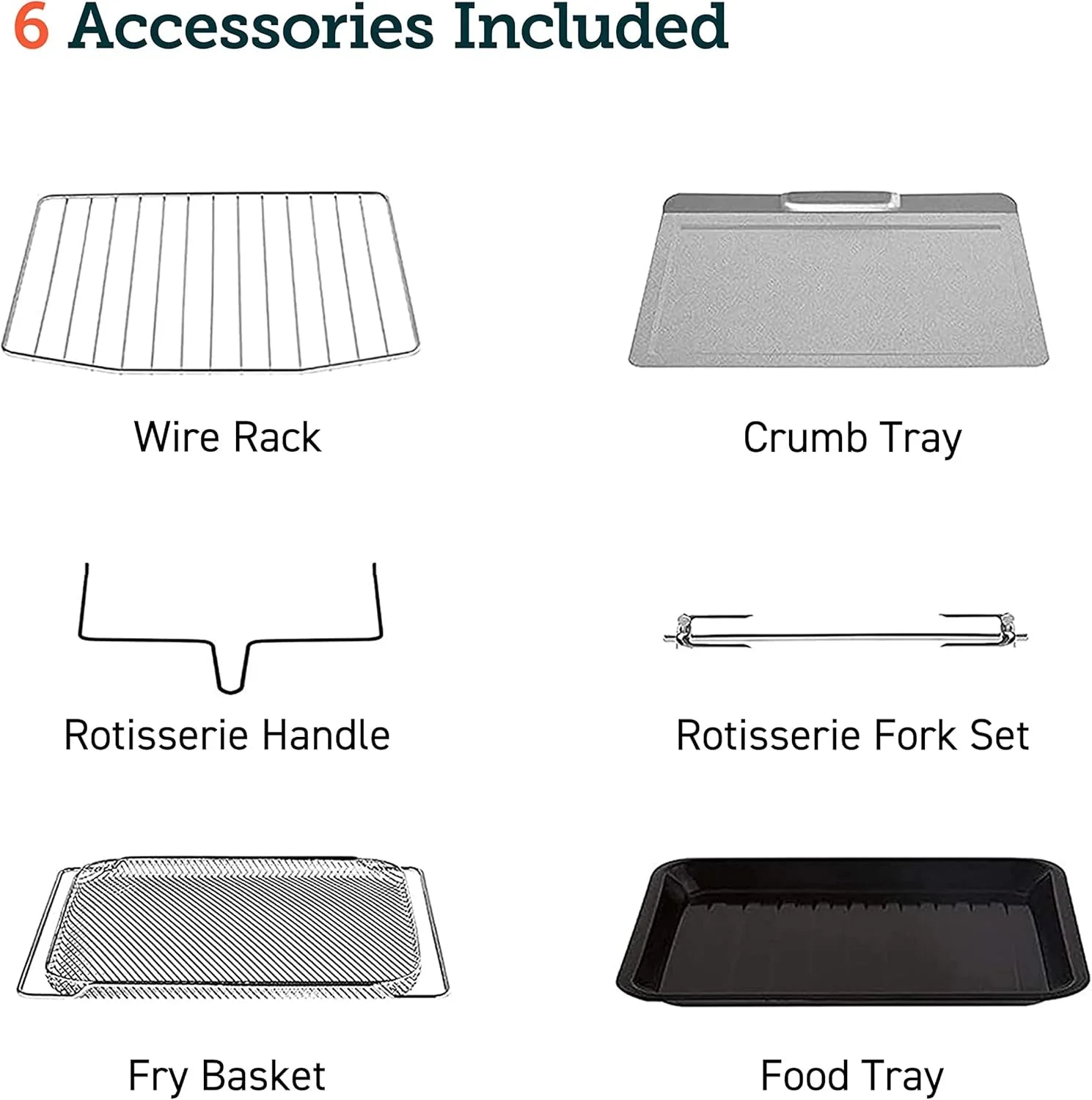 De COSORI 11-in-1 airfryer met een inhoud van 13 liter combineert grillen, roosteren, bakken en opwarmen. Inclusief recepten en 6 accessoires. 