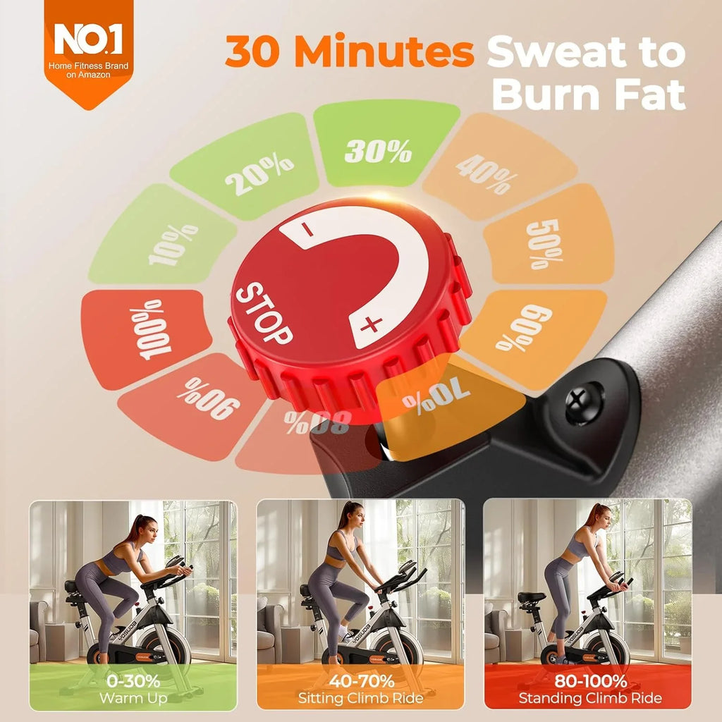 Vélo de fitness de marque Arita Tapis de course de fitness fixe à domicile Conception silencieuse, support pour tablette