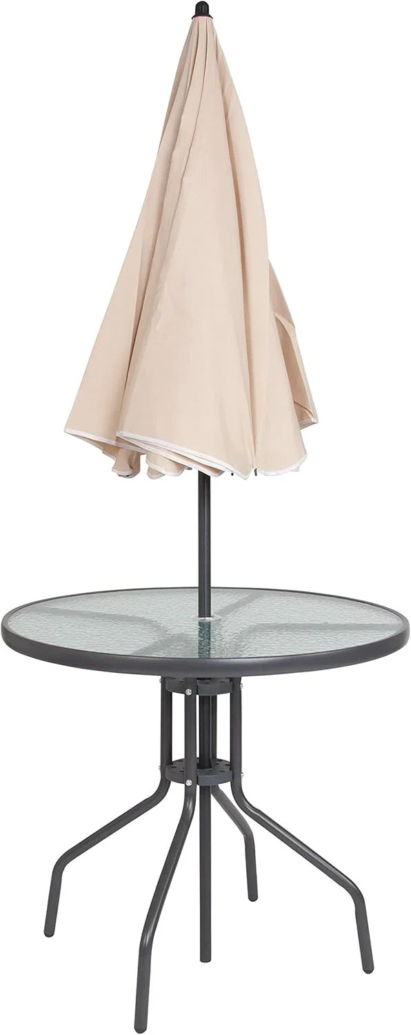 Ensemble de jardin 6 pièces EMMA + OLIVER marron