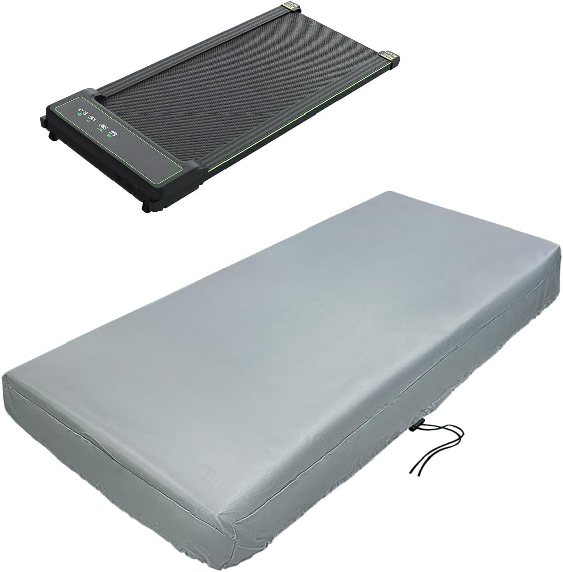 Tapis de course incliné Akluer 2,5 CV, petit tapis de course sous le bureau avec télécommande et écran LED