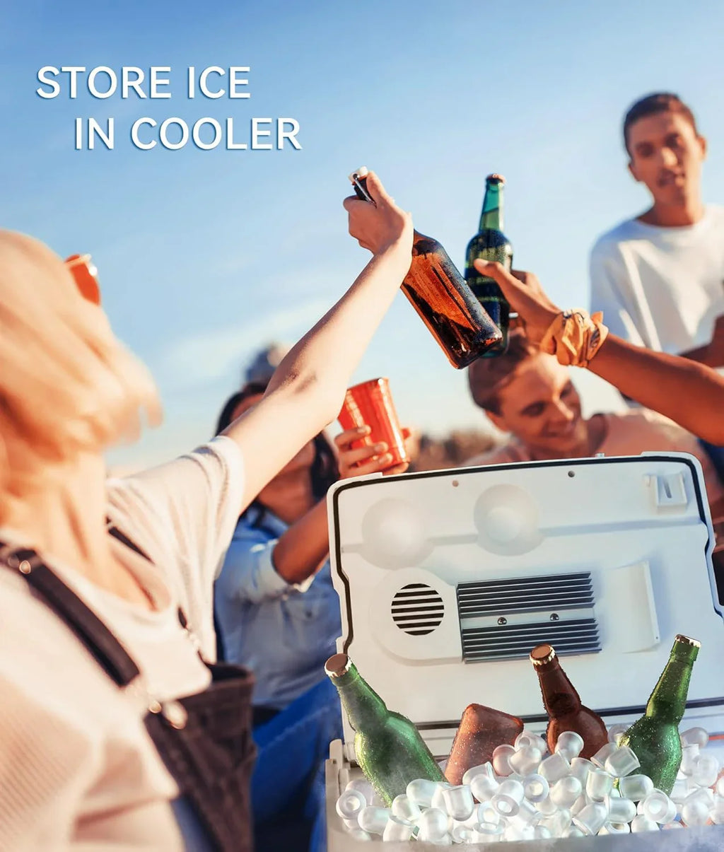 La machine à glaçons portable de comptoir Ecozy produit 9 glaçons en 6 minutes