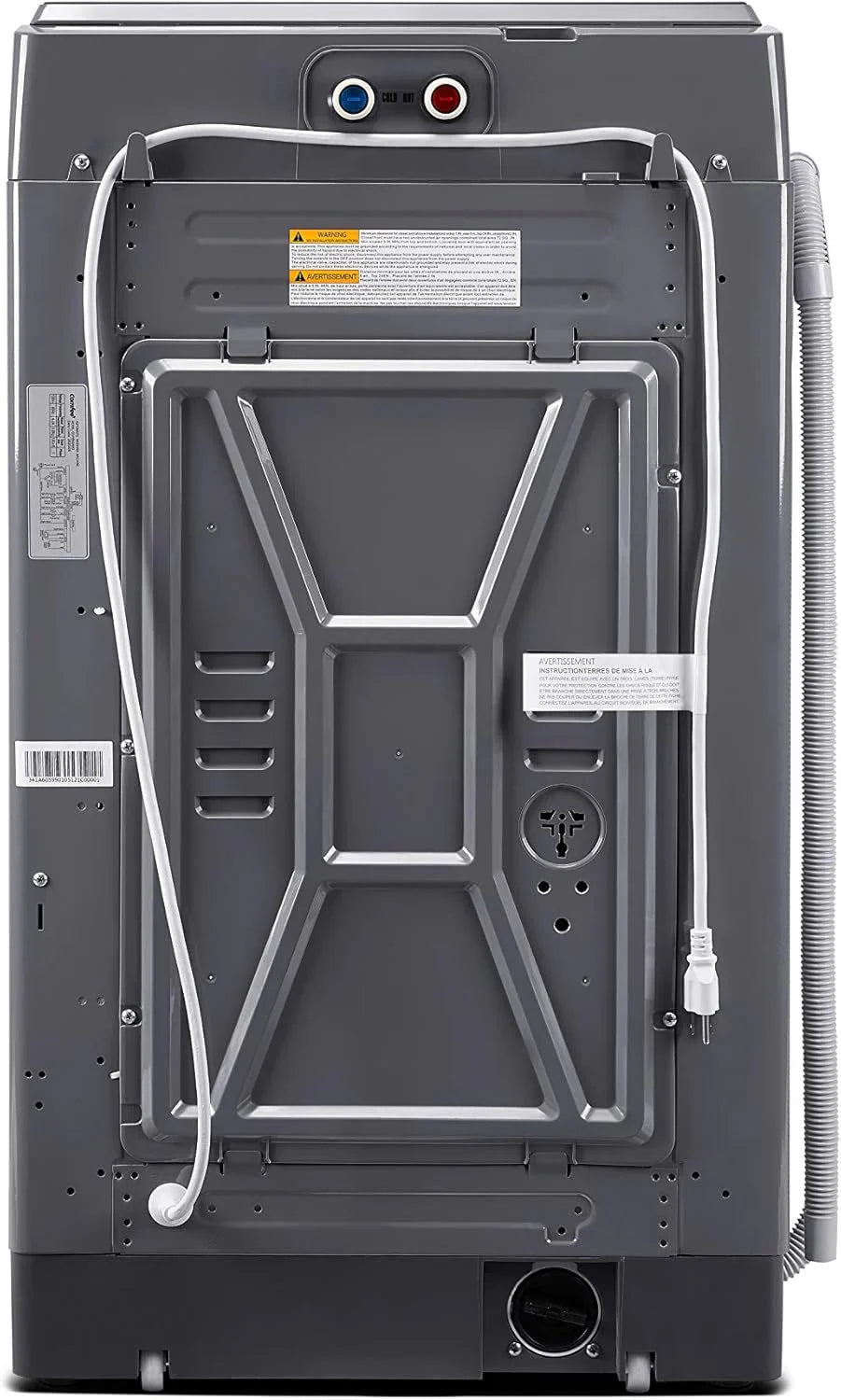 Machine à laver portable Comfee, 0,9 pied cube, avec écran LED et tambour intégré