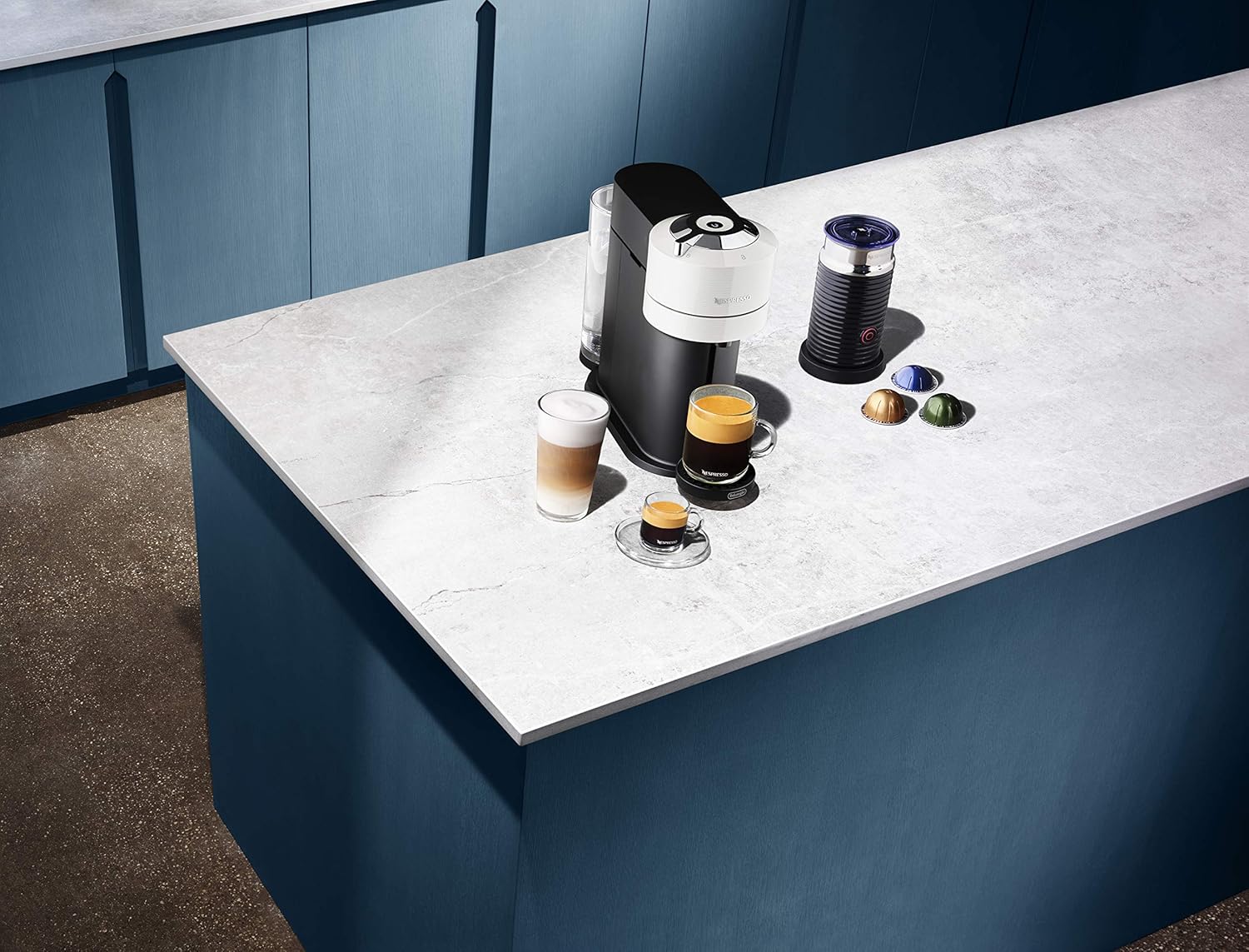 Nespresso Vertuo Next de De’Longhi – Machine à café et expresso blanche