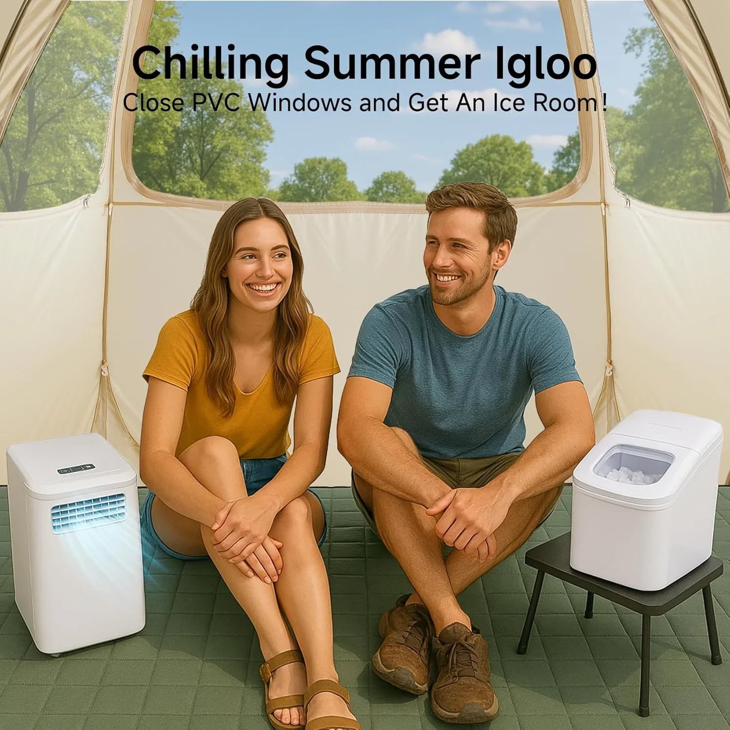 Gazebo Alvantor Screen House, tente à auvent abri igloo escamotable pour 6-10-15 personnes