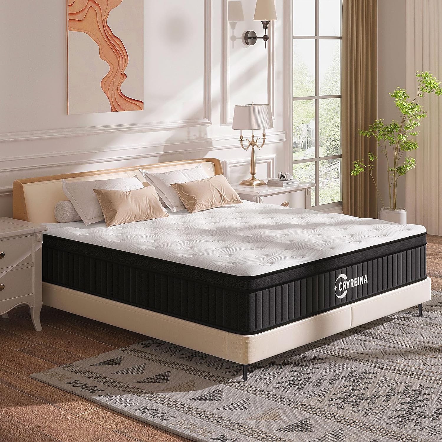 Matelas Queen, matelas hybride Queen de 12 pouces