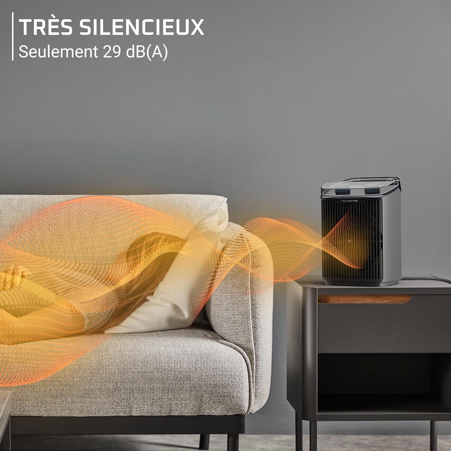 Rowenta Intense Comfort Aqua Chauffage de salle de bain Chauffage instantané Mode économique Silencieux