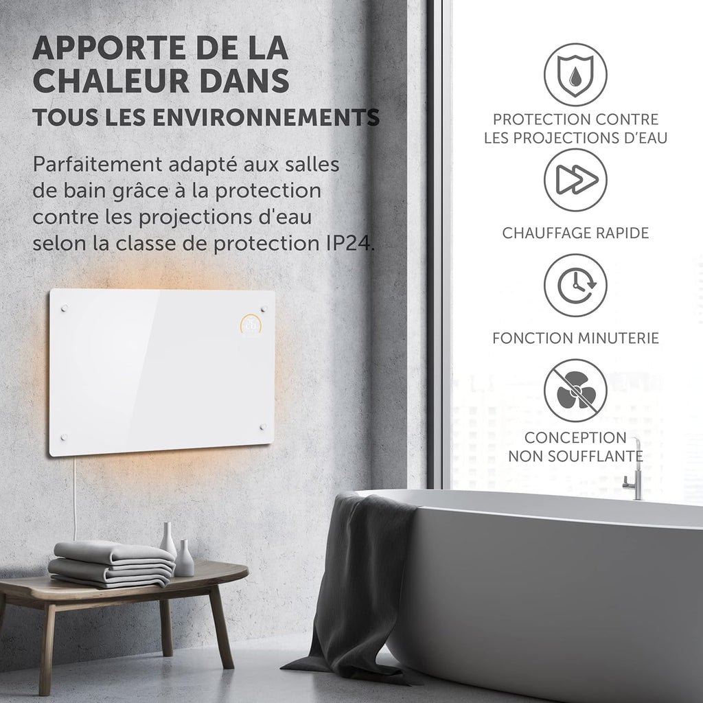 Radiateur thermostatique électrique Aurora radiateur électrique intérieur radiateur électrique mobile