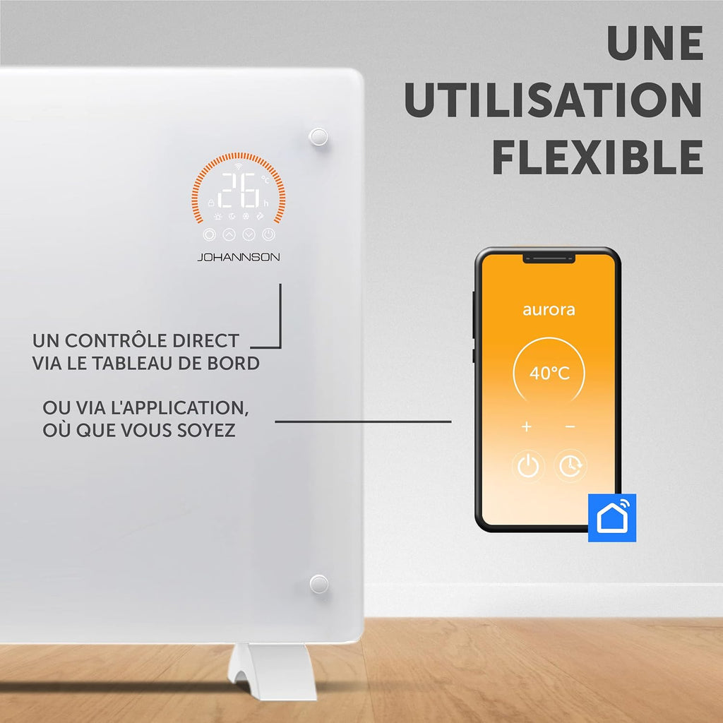 Radiateur thermostatique électrique Aurora radiateur électrique intérieur radiateur électrique mobile