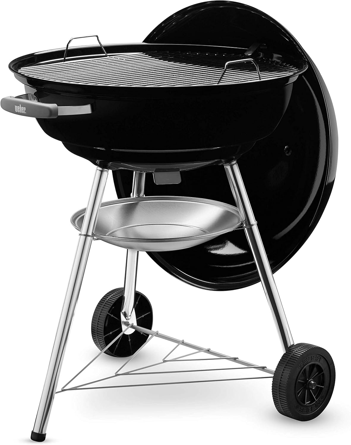 Barbecue au charbon de bois Weber Compact Kettle/avec trépied et roues