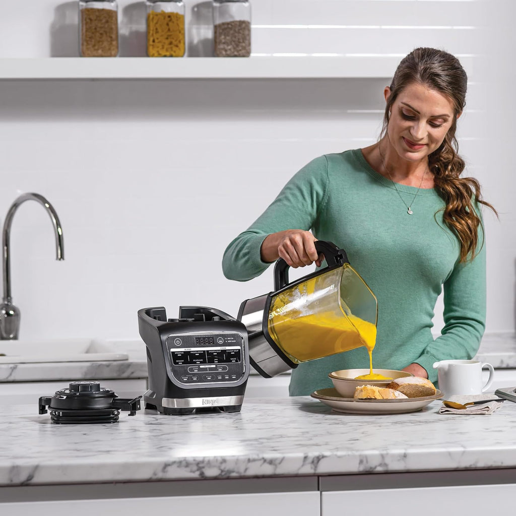 Mélangeur et soupe Ninja Foodi, 10 programmes Auto-iQ, gobelet de 1,7 L, mélangeur chaud et froid
