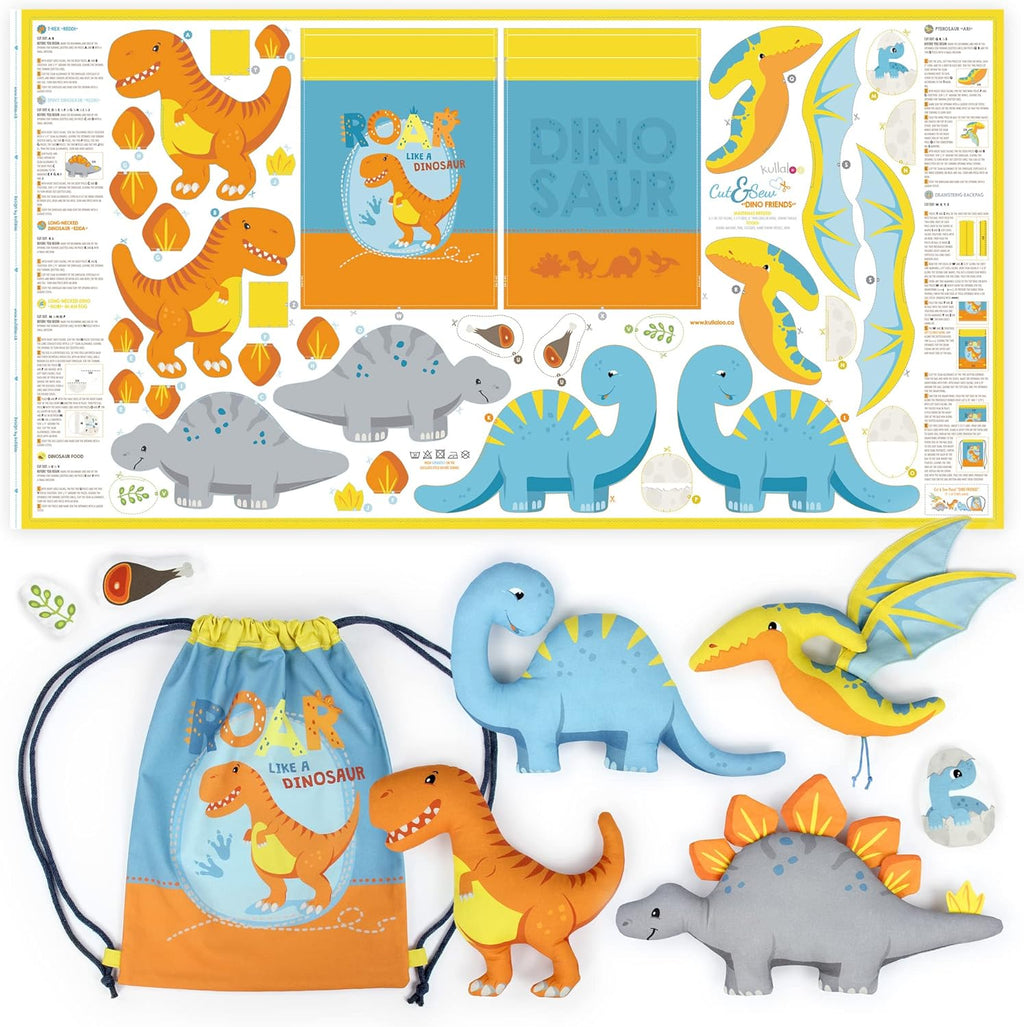 kullaloo Kit de couture en tissu pour débutant – Kit de loisirs créatifs pour filles et garçons